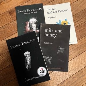 4 poetry books